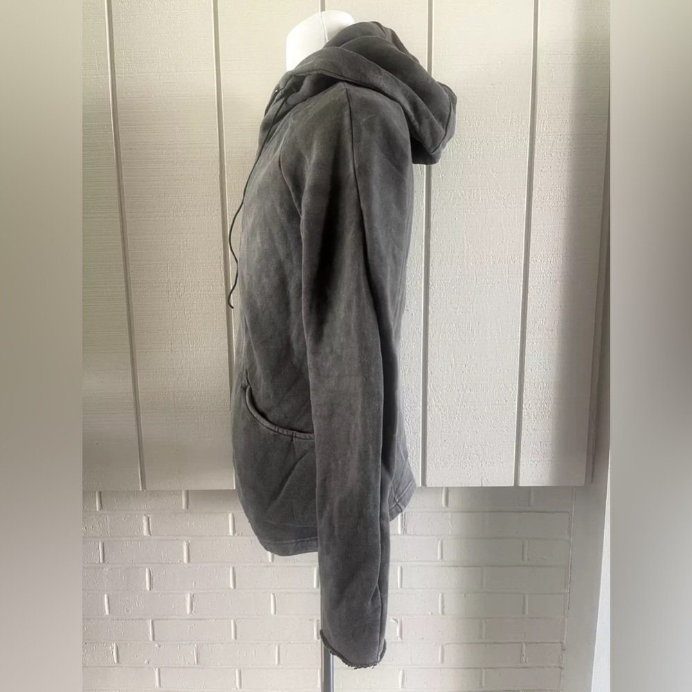 THE VIRIDI ANNE Hoodie Zip GRAY Jacket EXC Sweatshirt JAPAN Size 2 Medium M - Picture 6 of 16